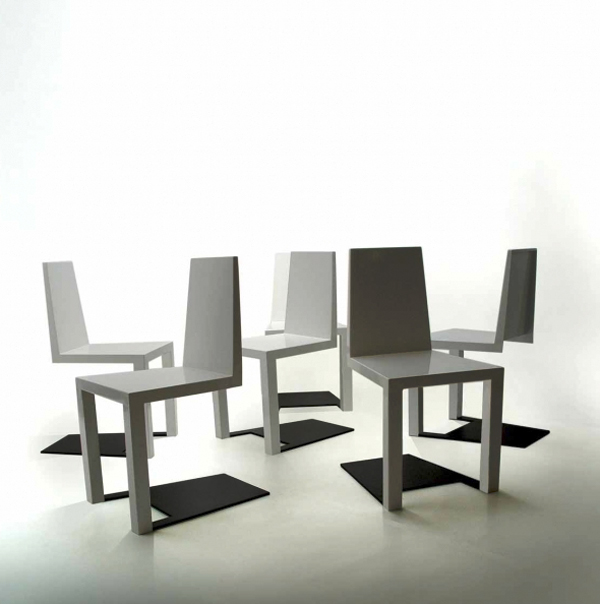 Shadow Chair Collection Duffy London, op art, chair design, seating structure design, furniture design