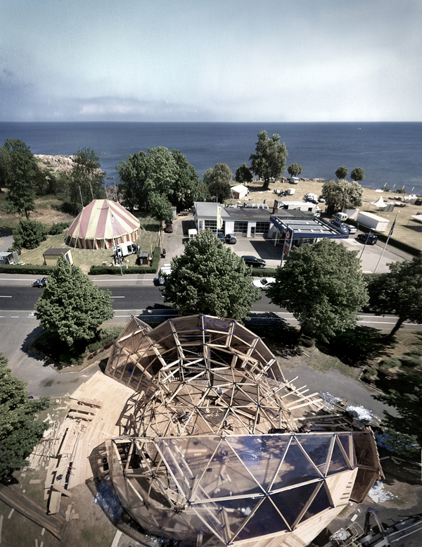 geodesic dome, dome, Danish National Association for Social Housing, housing of the future