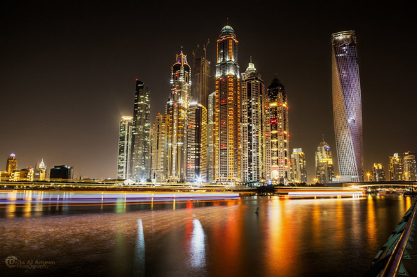 SOM, Skidmore, Owings & Merrill, Dubai, United Arab Emirates, high-rise, skyscraper, sustainable design, wind tunnel, landmark architecture, luxury design