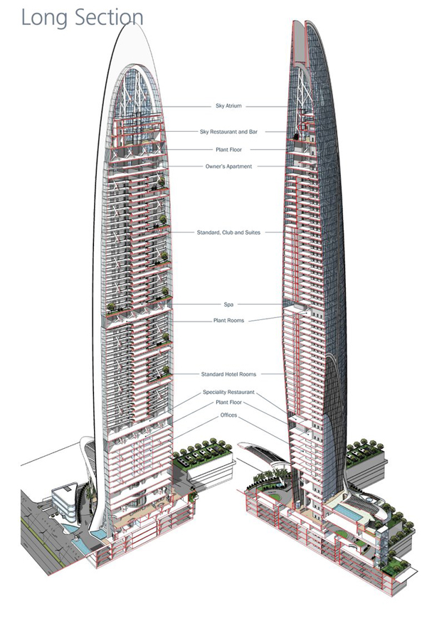 Namaste Tower, Mumbai, India, WS Atkins, Atkins, Dubai, energy efficiency, fritted glazing, W Hotel, sustainable architecture, high-rise, skyscraper design