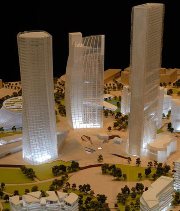 CityLife, Zaha Hadid, Milan, Italy, Europe, high-rise, skyscraper, sustainable design, Fiera Milan, LEED Gold