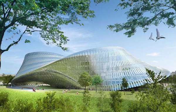 Swallow’s nest, Vincent Cellebaut, parametric design, eco design, sustainable design, Mobius’ ring, flexibility, zero carbon emission
