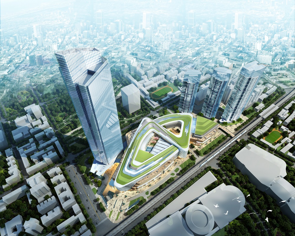 Aedas plans dragon-themed zhuhai hengqin headquarters for china