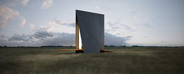 Amazing Minimalist Chapel Inspired by Richard Serra’s Sculptures