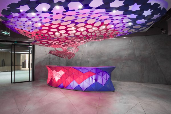 Architectural Installations Based on Algorithmic Simulations of Cellular Growth