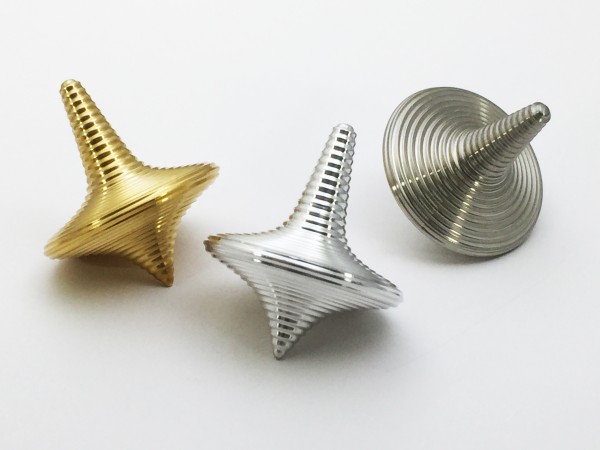 CNC-machined Spinning Top Inspired by Zen