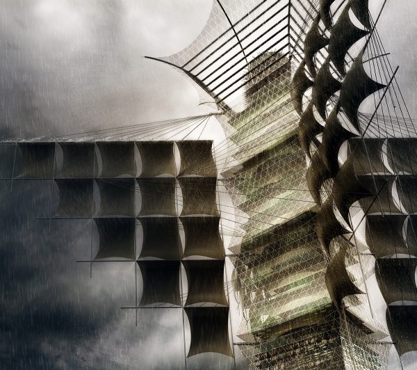 Novel Skyscraper Harvests Lightning And Wind Power And Serves As A Water Treatment Plant
