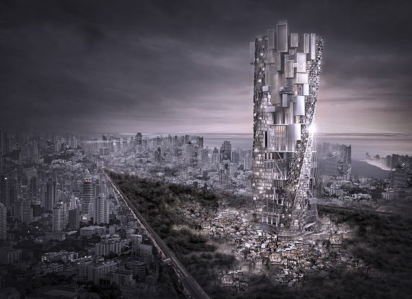 Gaia: Evolving Dharavi Skyscraper