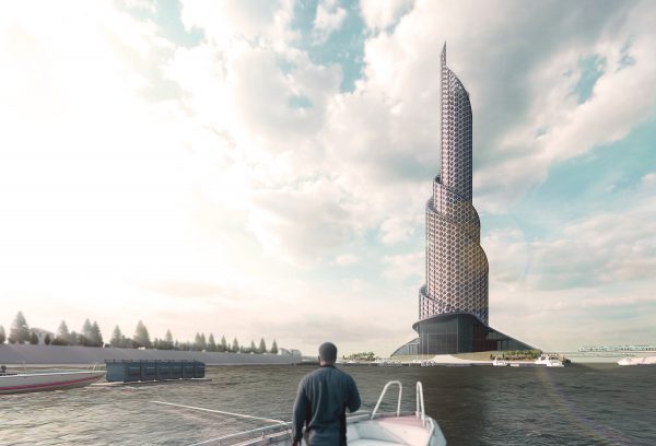 Vrysi Tower Cleans Waste From Rivers Before Reaching The Ocean