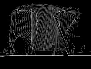 The Aldgate Landmark Pavilion – 2012 Olympics / EASTON+COMBS - eVolo ...