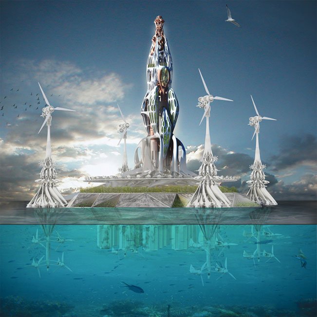Floating Permaculture / Dietmar Koering - eVolo | Architecture Magazine