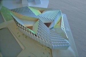 Busan Opera House competition, South Korea, Asia, architectural competition, IwamotoScott Architecture, parametric design, Trifold Madang, cultural facility, outdoor courtyards