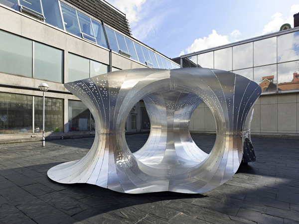 Benoit Croo, Chalmers Arkitektur, COWI, Marcus Abrahamsson, Röhsska Museum of Design, The Archipelago Pavilion, pavilion, Sweden, parametric design, parametrics, grasshopper