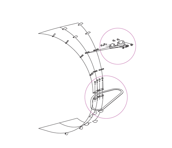 Benoit Croo, Chalmers Arkitektur, COWI, Marcus Abrahamsson, Röhsska Museum of Design, The Archipelago Pavilion, pavilion, Sweden, parametric design, parametrics, grasshopper