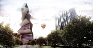 Twilt tower, skyscraper, eur, rome, Italy, paolo ventuella architects, sustainable, phorovoltaic, progressive, tilted, twist